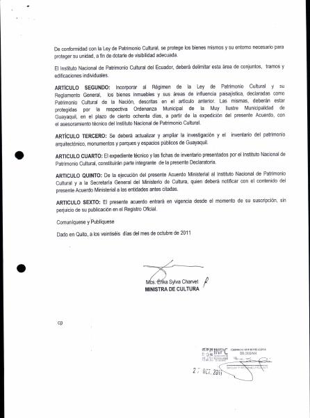 Portada de 10 ACUERDO 234. Octubre 26 2011