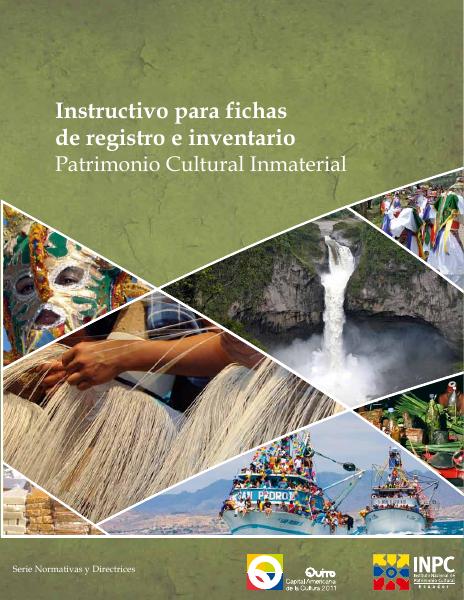 Portada de 5. INSTRUCTIVO PARA FICHAS PATRIMONIO INMATERIAL
