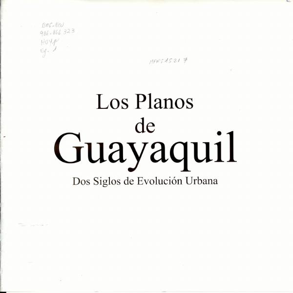 Portada de 5. LOS PLANOS DE GUAYAQUIL