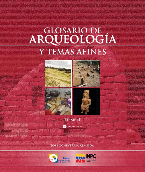 Portada de GLOSARIO DE ARQUEOLOGÍA